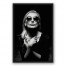 Diva 20x30 Black Floating Framed Canvas