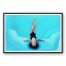 The Ripple Effect 32x48 Black Floating Framed Canvas