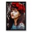 Rosie 16x24 Black Floating Framed Canvas