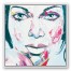 Seeing Pink 30x30 Black Floating Framed Canvas