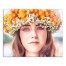 Flower Crown 24x30 Canvas Wall Art