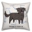 Black Lab Anatomy 18x18 Spun Poly Pillow