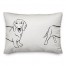 Long Doggie 14x20 Spun Poly Pillow