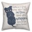 You Wagged because you Knew 18x18 Spun Poly Pillow