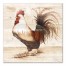Regal Rooster 16x16 Canvas Wall Art
