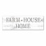 Farmhouse Home Sign 12x36 Canvas Wall Art