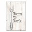 Farm to Fork 12x18 Canvas Wall Art