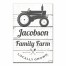 Family Farm 12x18 Personalized Canvas Wall Art