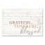 Grateful, Thankfull, Blessed 12x18 Canvas Wall Art