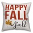 Happy Fall Y'all 18x18 Spun Poly Pillow
