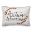 Autumn Greetings 14x20 Spun Poly Pillow