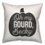 Oh My Gourd, Becky 18x18 Spun Poly Pillow