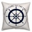 Welcome to the Lake 18x18 Indoor / Outdoor Pillow