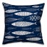School of Fish 18x18 Indoor / Outdoor Pillow