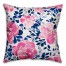 Pink and Blue Forals 18x18 Indoor / Outdoor Pillow
