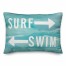 Surf and Swim 14x20 Indoor / Outdoor Pillow