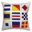Nautical Flags 18x18 Indoor / Outdoor Pillow