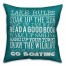 Lake Rules 18x18 Indoor / Outdoor Pillow