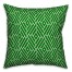 Lime Colored Diamond Pattern 18x18 Indoor / Outdoor Pillow