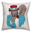 Star Spangled Squirrel 18x18 Spun Poly Pillow