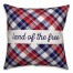 Home of the Brave Land of the Free 18x18 Indoor / Outdoor Pillow