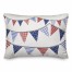 Patriotic Garland 14x20 Indoor / Outdoor Pillow