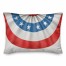 Festive Patriotic Bunting 14x20 Indoor / Outdoor Pillow