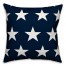 Blue and White Stars 18x18 Indoor / Outdoor Pillow