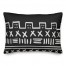 Black and White Tribal 14x20 Spun Poly Pillow