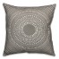Taupe Tribal Circle 18x18 Spun Poly Pillow