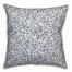 Delicate Blue Flower Pattern 18x18 Spun Poly Pillow