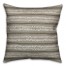 Taupe Box and Dash Pattern 18x18 Spun Poly Pillow