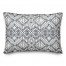 Macrome Pattern Blue 14x20 Spun Poly Pillow