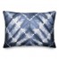 Navy Shibori Pattern 14x20 Spun Poly Pillow
