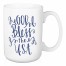 God Bless The USA 15 oz Mug