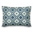 Navy & Green Diamonds 14x20 Indoor / Outdoor Pillow