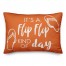 Flip Flop Kind of Day 14x20 Indoor / Outdoor Pillow