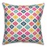 Ikat Colorful Summer 18x18 Indoor / Outdoor Pillow