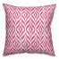 Pink Summer Ikat 18x18 Indoor / Outdoor Pillow