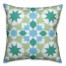 Blue & Green Havana Mosaic 18x18 Indoor / Outdoor Pillow