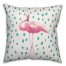 Pink & Teal Tropical Flamingo 18x18 Indoor / Outdoor Pillow