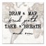 Draw a Map 16x16 Canvas Wall Art