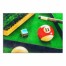 Faded Billiards Pool Table 16x24 Canvas Wall Art