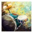 Painted Drum Set 20x20 Canvas Wall Art