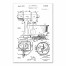 Vintage Kitchen Mixer Patent 20x30 Canvas Wall Art