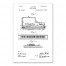 Vintage Piano Patent 16x24 Canvas Wall Art