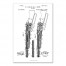 Vintage Rifle Duo Patent 20x30 Canvas Wall Art