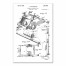 Vintage Woodworking Clamp Patent 20x30 Canvas Wall Art