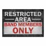 Band Members Only 12x18 Canvas Wall Art