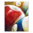 Painted Billiards Ball 16x20 Canvas Wall Art